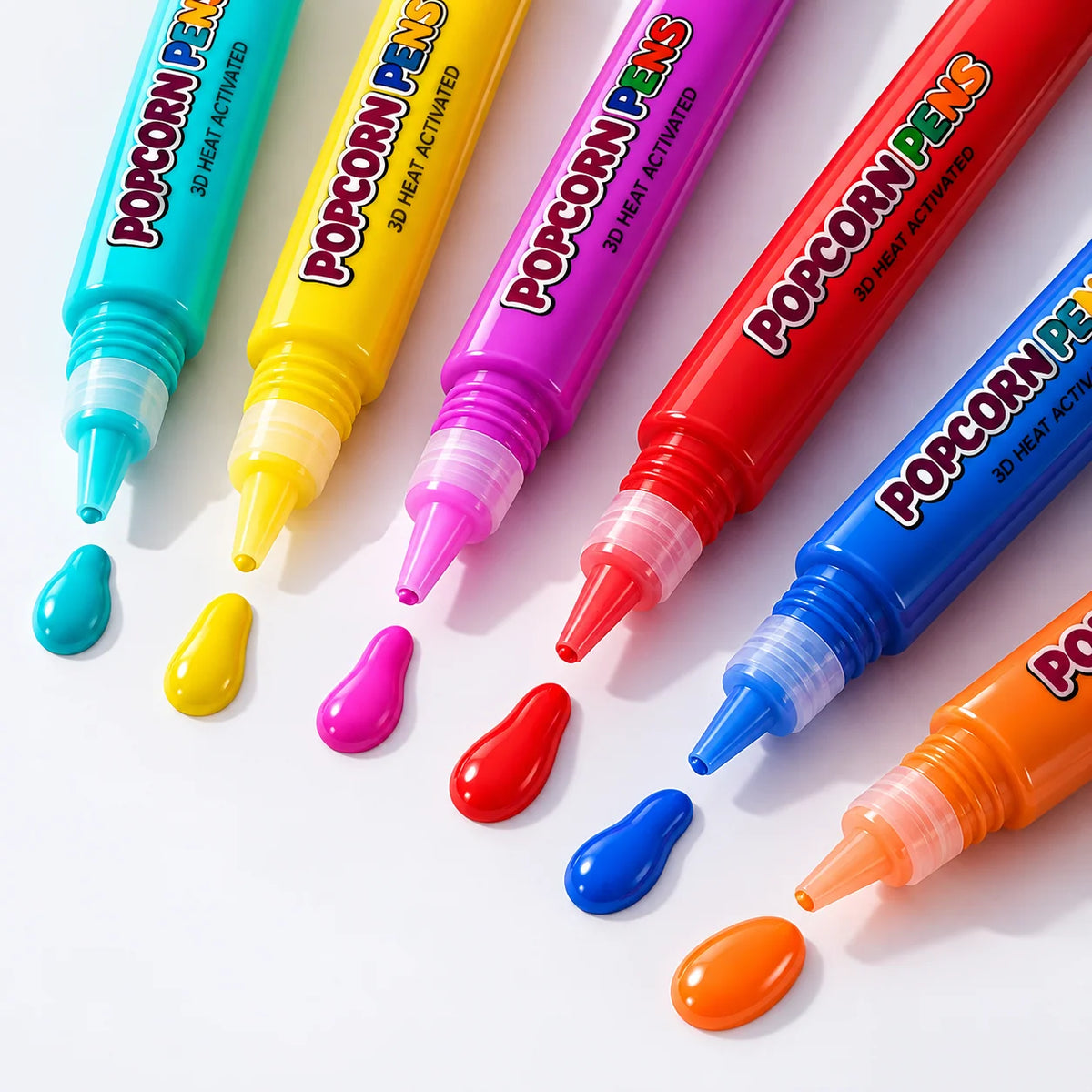 3D Paint Pens Heat-Activated Set of 6