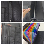 A4 Document Organizer Fireproof & Waterproof 12 Pockets