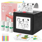 AI Drawing Printer Voice-Activated Inkless Thermal Sticker Printing