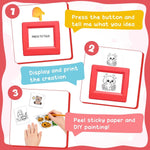 AI Drawing Printer Voice-Activated Inkless Thermal Sticker Printing