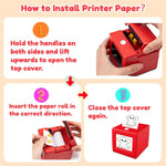 AI Drawing Printer Voice-Activated Inkless Thermal Sticker Printing