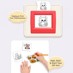 AI Drawing Printer Voice-Activated Inkless Thermal Sticker Printing