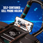 Ab Roller Four-Wheel Automatic Rebound With Padded Elbow Supports