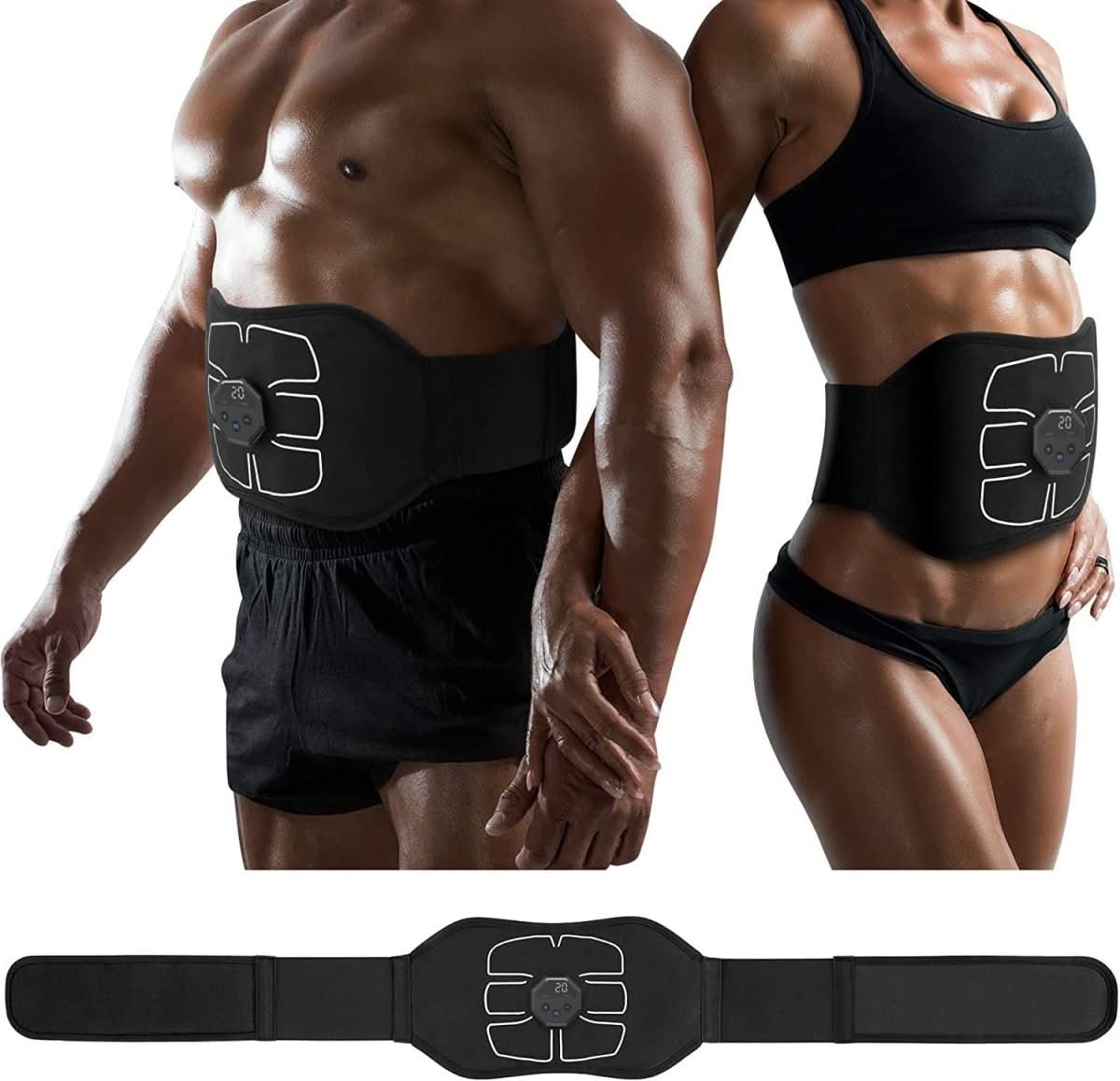 Ab Trainer EMS Muscle Stimulator Six Adjustable Modes