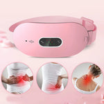 Abdominal Massage Pad Graphene Heating Vibration USB Rechargeable