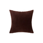 Accent Pillow Cover Deep-Channel Ribbed Corduroy Concealed Zipper