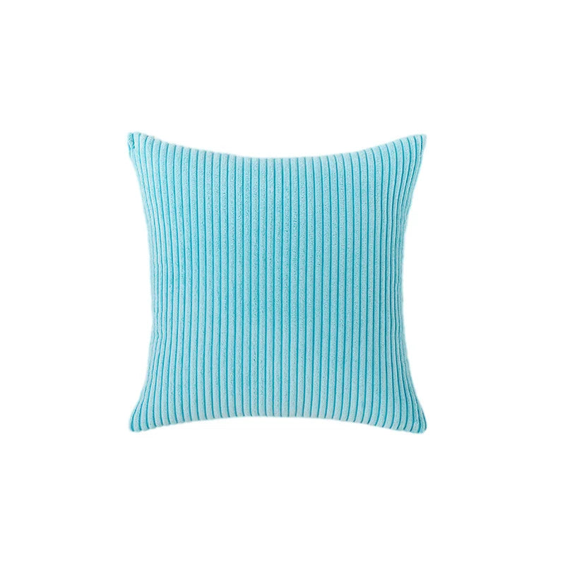 Accent Pillow Cover Deep-Channel Ribbed Corduroy Concealed Zipper