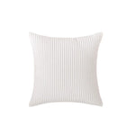 Accent Pillow Cover Deep-Channel Ribbed Corduroy Concealed Zipper
