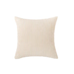 Accent Pillow Cover Deep-Channel Ribbed Corduroy Concealed Zipper