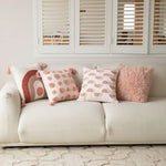 Accent Pillow Curly Faux Sheepskin 18 Inch Square