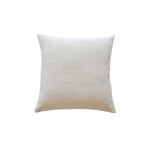 Accent Pillow Polyester-Cotton Grid Texture Removable Cover
