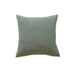 Accent Pillow Polyester-Cotton Grid Texture Removable Cover