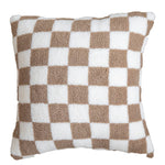 Accent Pillow Ultra-Soft Sherpa Checkered
