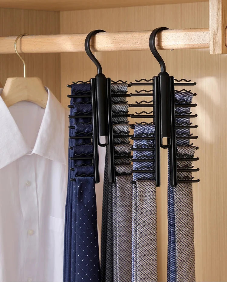 Accessory Organizer Hanger 360° Rotating Holds 20 Accessories