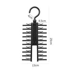 Accessory Organizer Hanger 360° Rotating Holds 20 Accessories