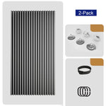 Accordion Door Curtain Magnetic Closure No-Drill Installation