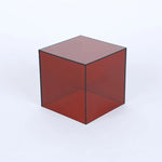 Acrylic Display Box Colorful Transparent Jewelry Organizer
