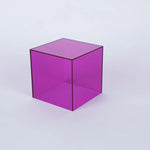 Acrylic Display Box Colorful Transparent Jewelry Organizer