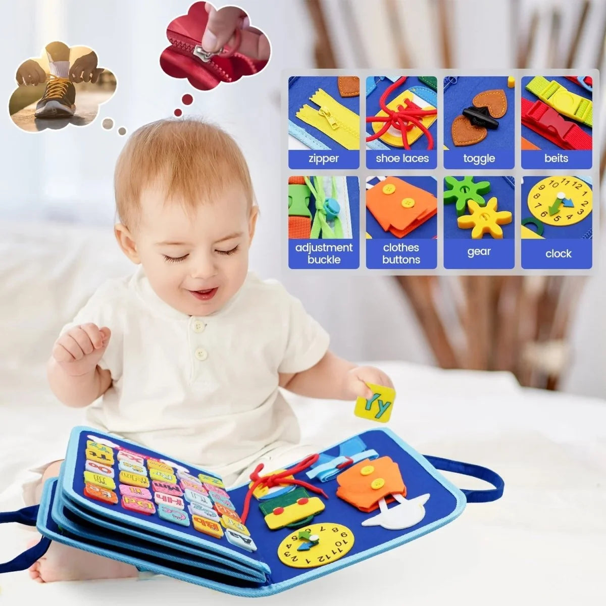 Activity Board 15 Sensory Activities Fine Motor Skills