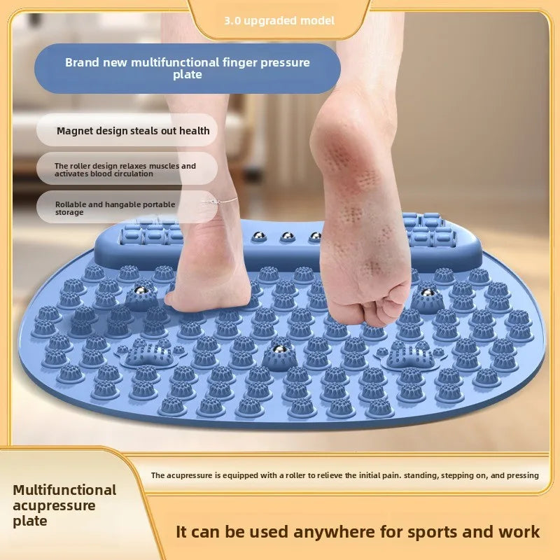 Acupressure Foot Massage Mat Roller Reflexology Pain Relief