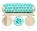 Acupressure Mat Set Cotton Pillow & Carry Bag