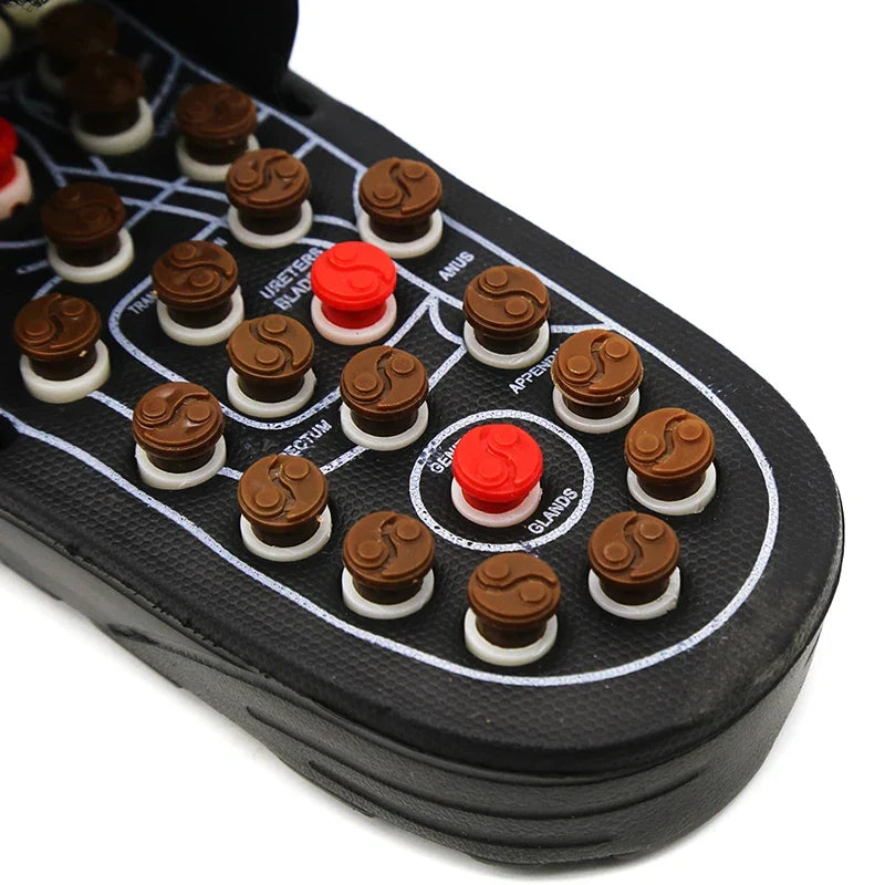Acupressure Slippers Rotating Pressure Nodes