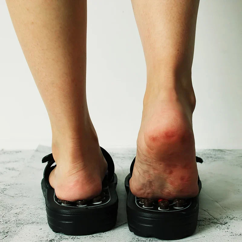 Acupressure Slippers Rotating Pressure Nodes