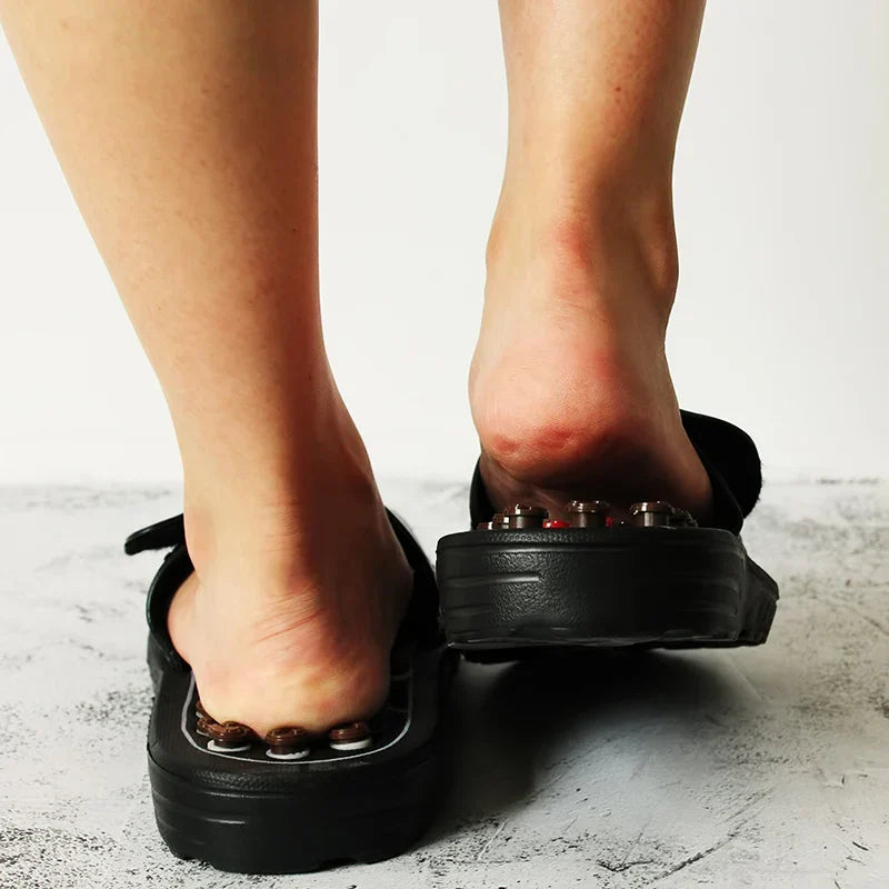 Acupressure Slippers Rotating Pressure Nodes