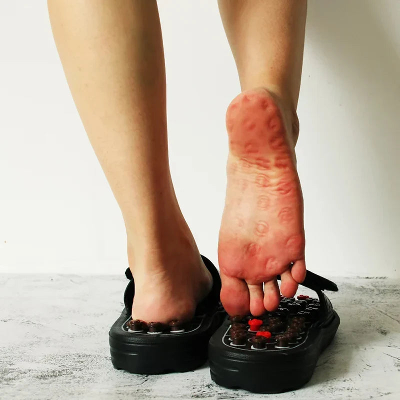 Acupressure Slippers Rotating Pressure Nodes