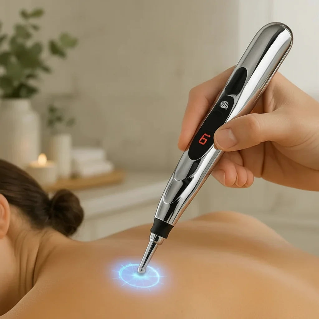Acupuncture Pen Cordless 5-in-1 Adjustable Intensity
