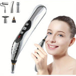 Acupuncture Pen Needle-Free Cordless & Rechargeable 5 Swappable Heads