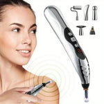 Acupuncture Pen Needle-Free Cordless & Rechargeable 5 Swappable Heads