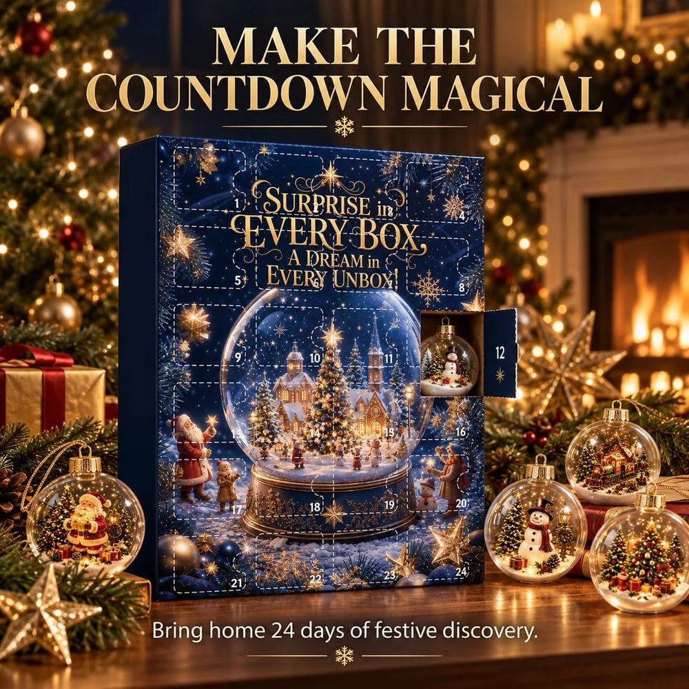 Advent Calendar 24 Christmas Baubles