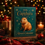 Advent Calendar 24 Collectible Capybara Figures