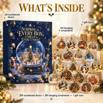 Advent Calendar 24-Day Countdown With 24 Baubles