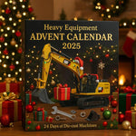 Advent Calendar 24 Die-Cast Metal Construction Vehicles