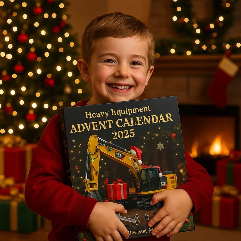 Advent Calendar 24 Die-Cast Metal Construction Vehicles