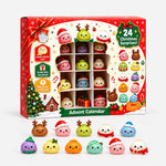 Advent Calendar 24-Door Dumpling Figurines Christmas Countdown