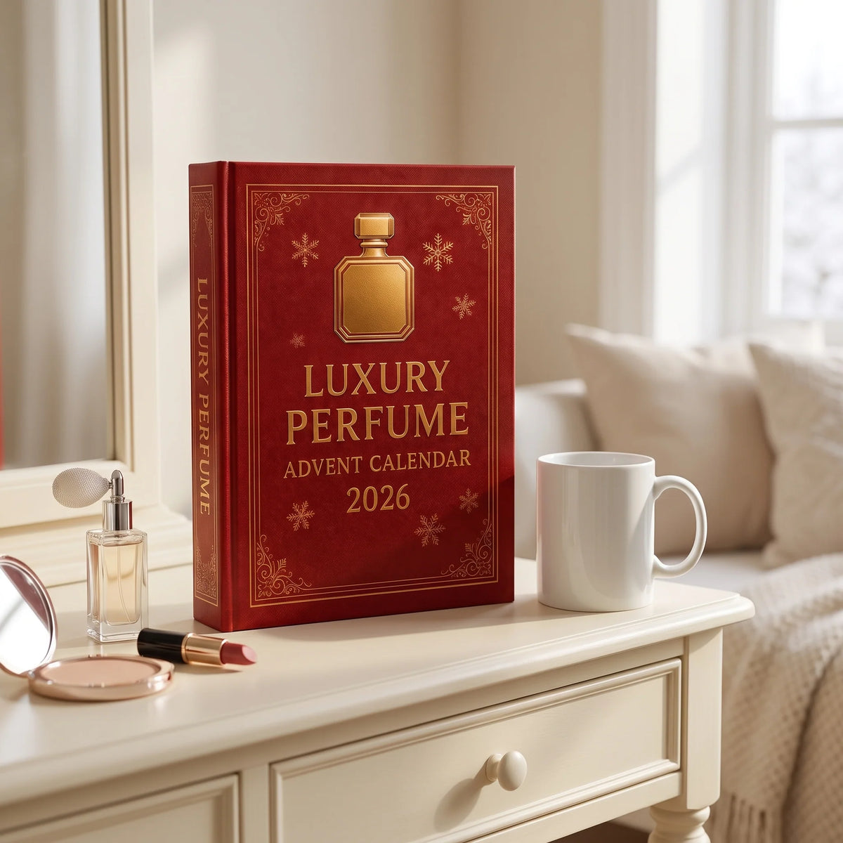 Advent Calendar 24 Doors Perfume Bottle Design