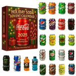 Advent Calendar 24 Mini Bottles Christmas Tree Ornaments