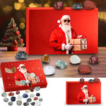 Advent Calendar 24 Natural Gemstones Information Booklet