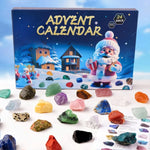 Advent Calendar 24 Natural Gemstones Information Booklet