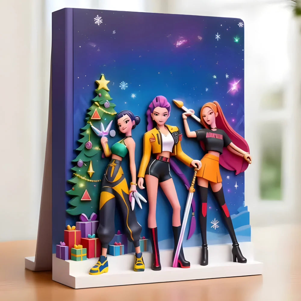 Advent Calendar 24-Piece Mini Figure Set Numbered Doors