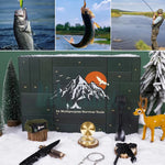 Advent Calendar 24-Piece Outdoor Survival Gear Set