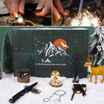 Advent Calendar 24-Piece Outdoor Survival Gear Set