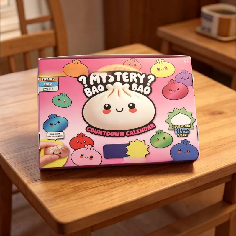 Advent Calendar 24 Slow-Rising Squishy Toys