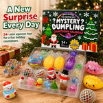 Advent Calendar 24 Squishy Toys Christmas Countdown
