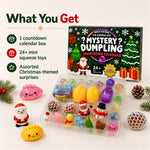 Advent Calendar 24 Squishy Toys Christmas Countdown