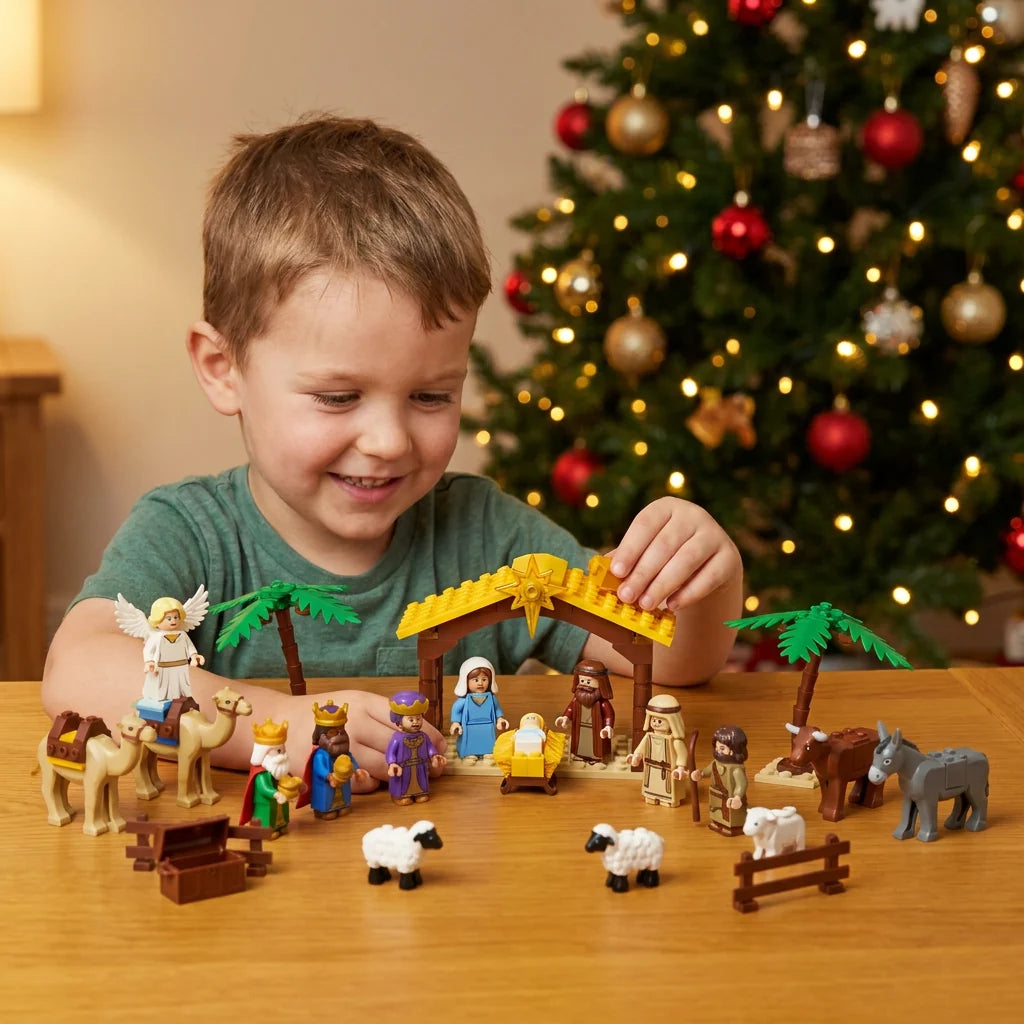 Advent Calendar Build-Your-Own Nativity Scene 24-Day