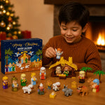Advent Calendar Build-Your-Own Nativity Scene 24-Day